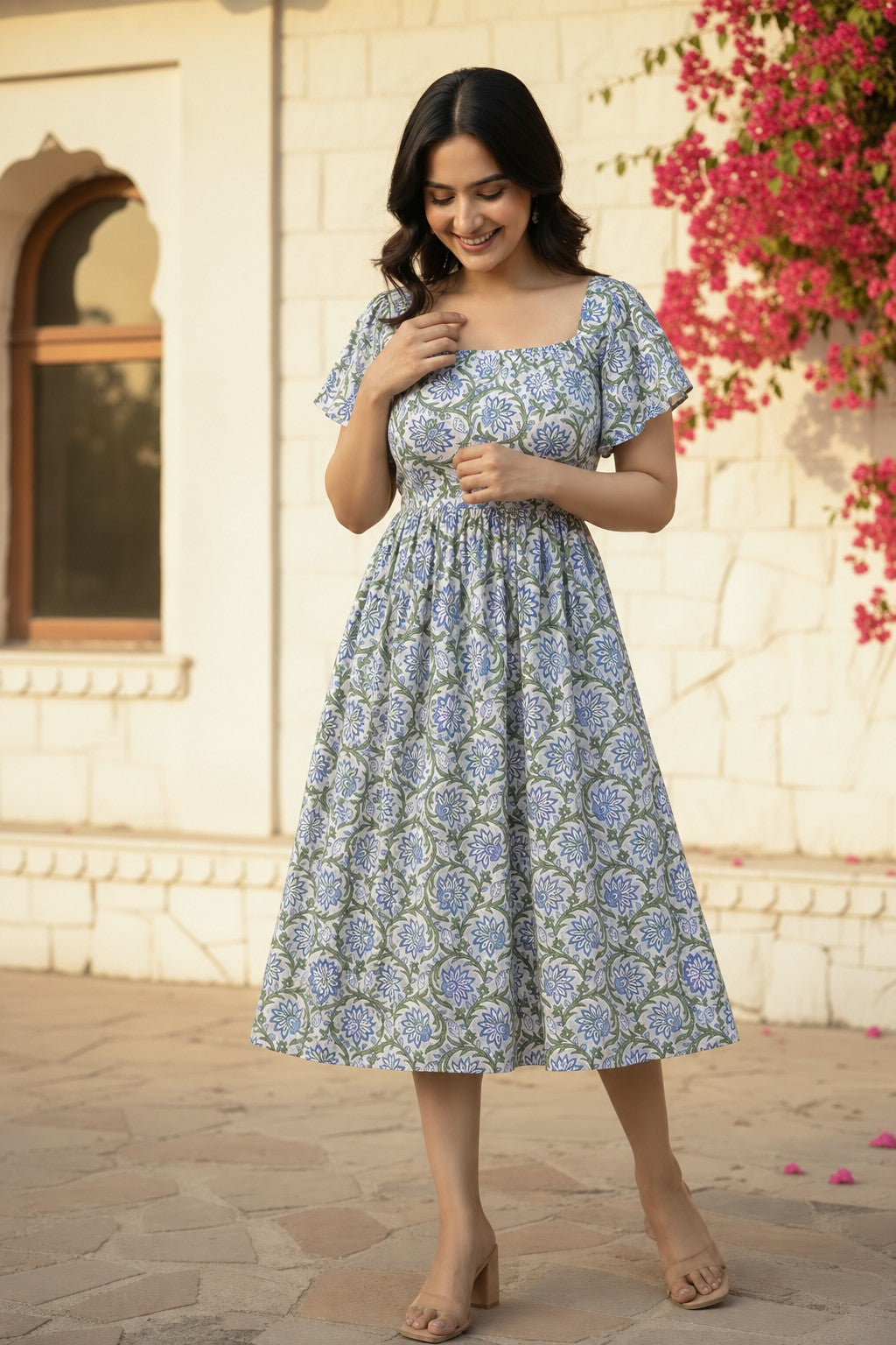 Neel Bagh Midi Dress