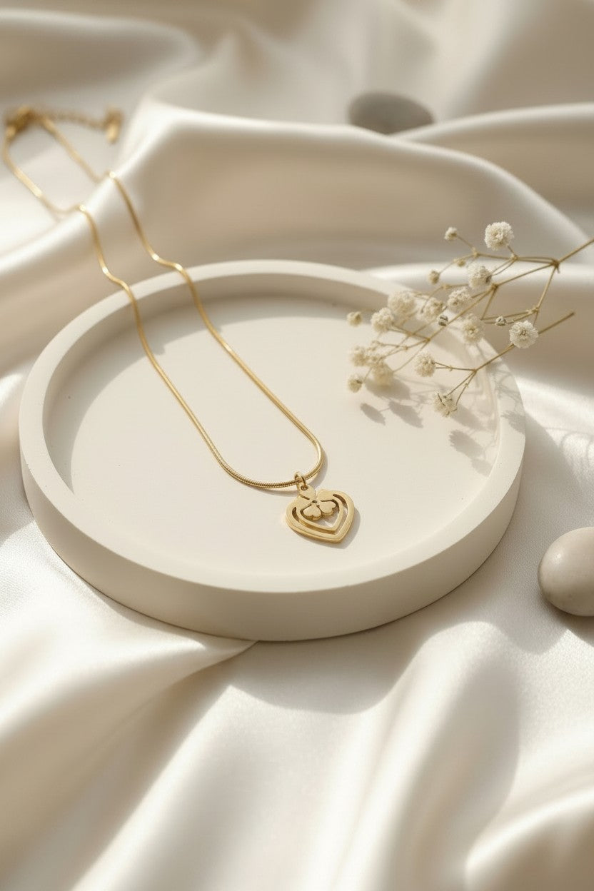 Timeless Heart Pendant Necklace