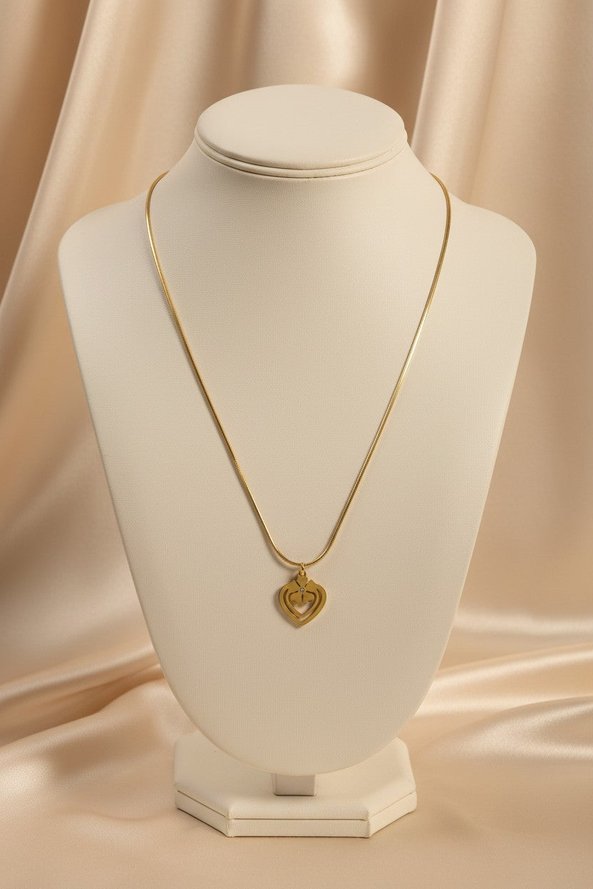 Timeless Heart Pendant Necklace
