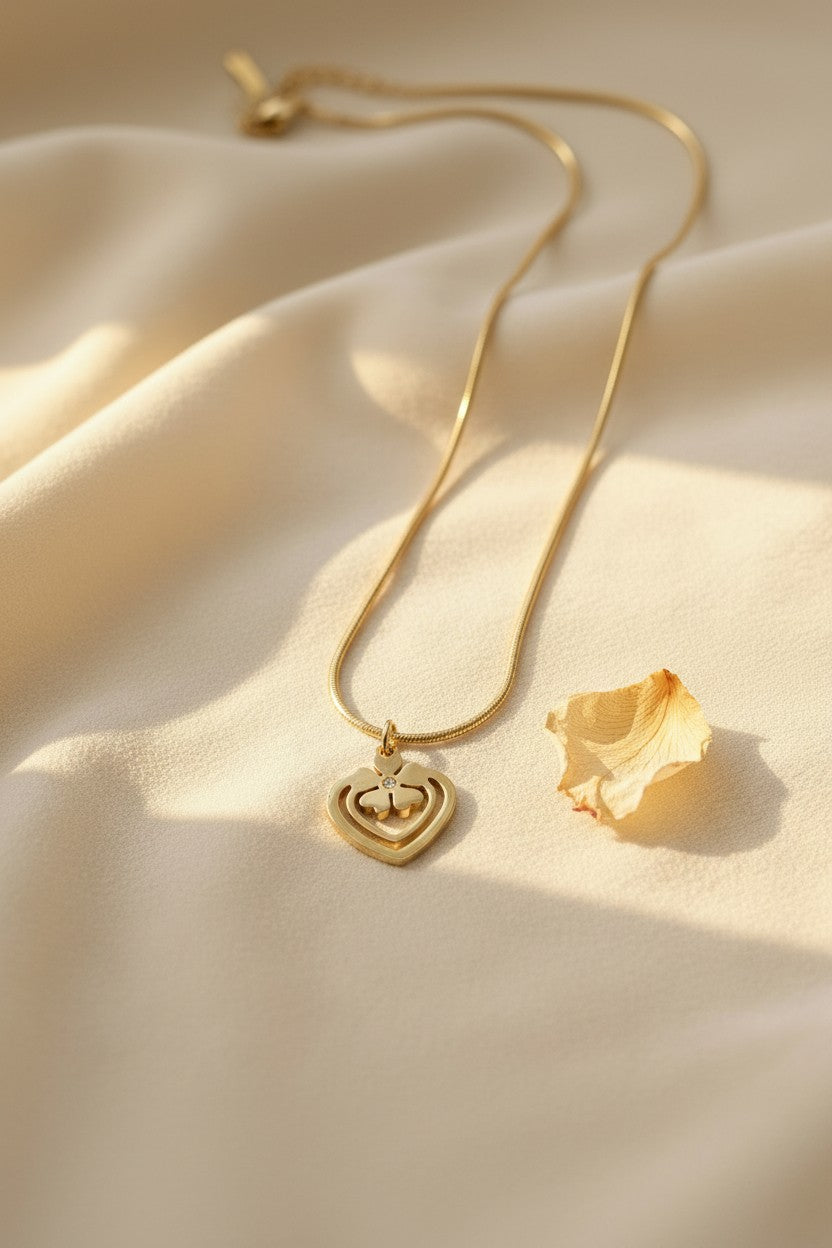 Timeless Heart Pendant Necklace