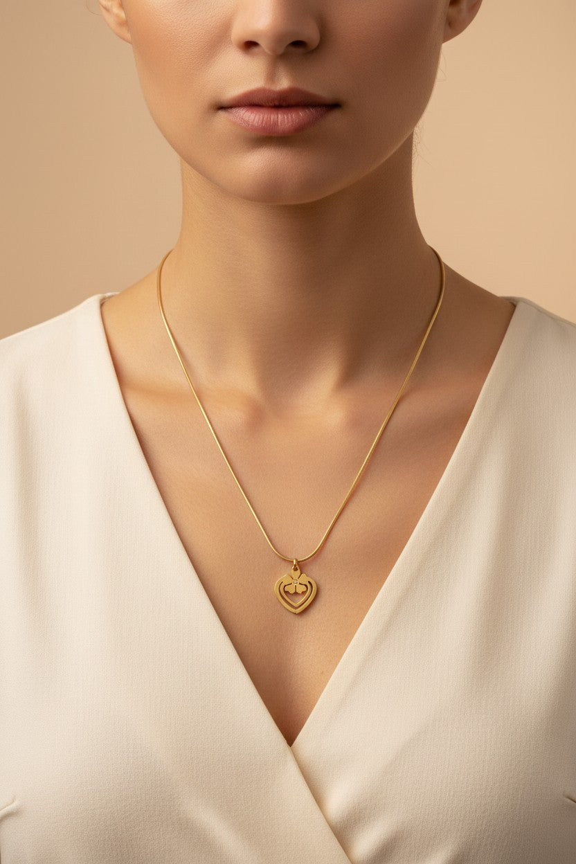 Timeless Heart Pendant Necklace