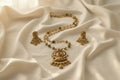 Antique Gold Temple Necklace Set