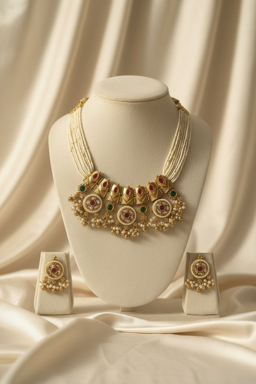 Gulnaar Necklace Set