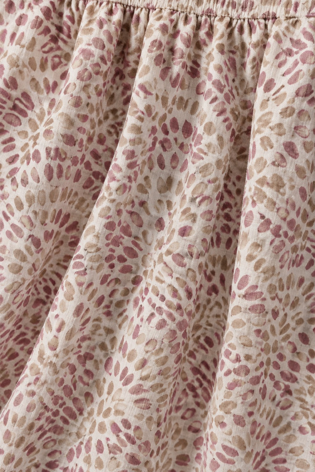 Rose & Sand Firework Print Midi Dress