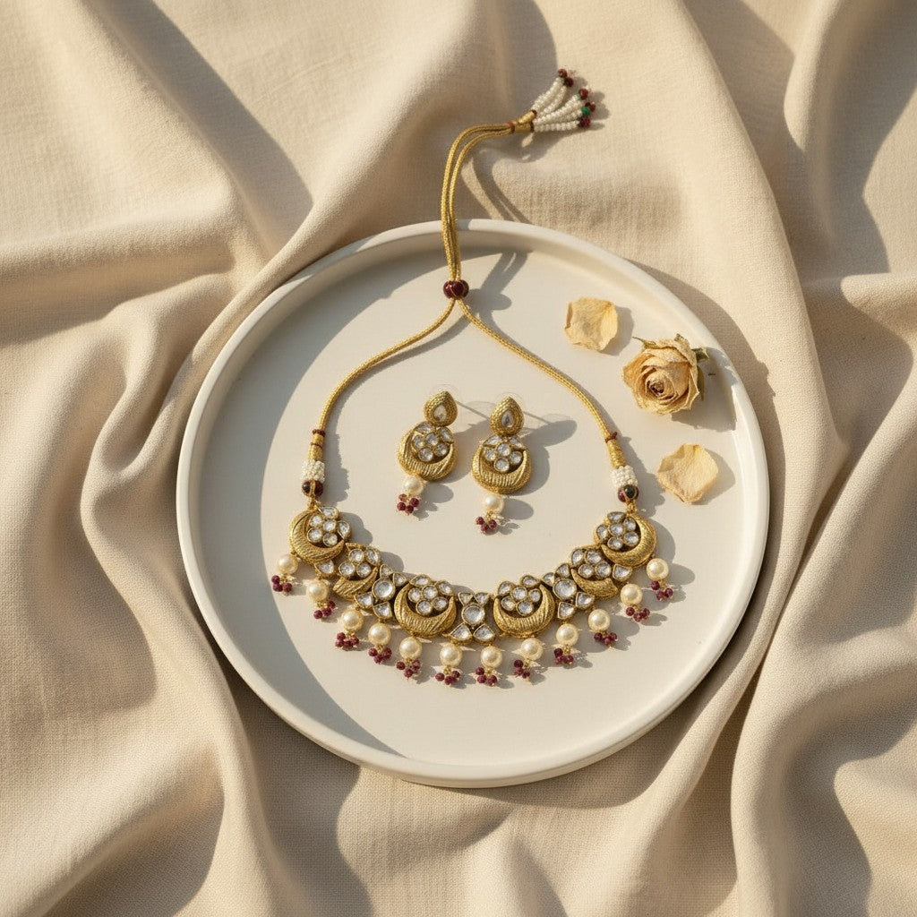 Royal Kundan Choker Set