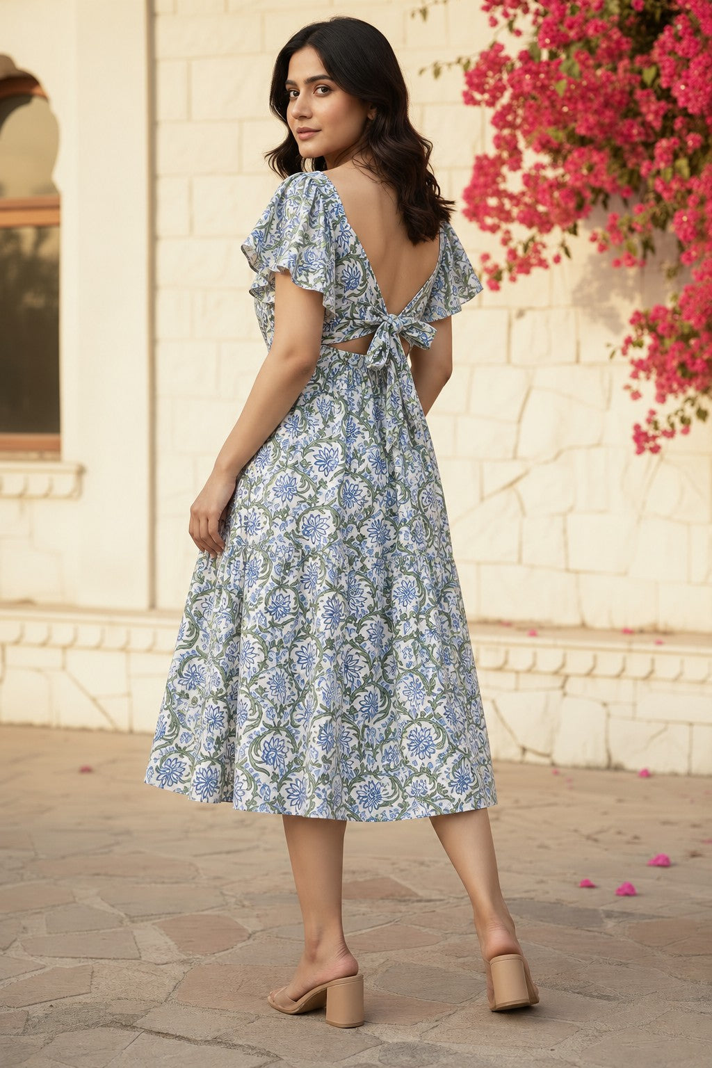 Neel Bagh Midi Dress