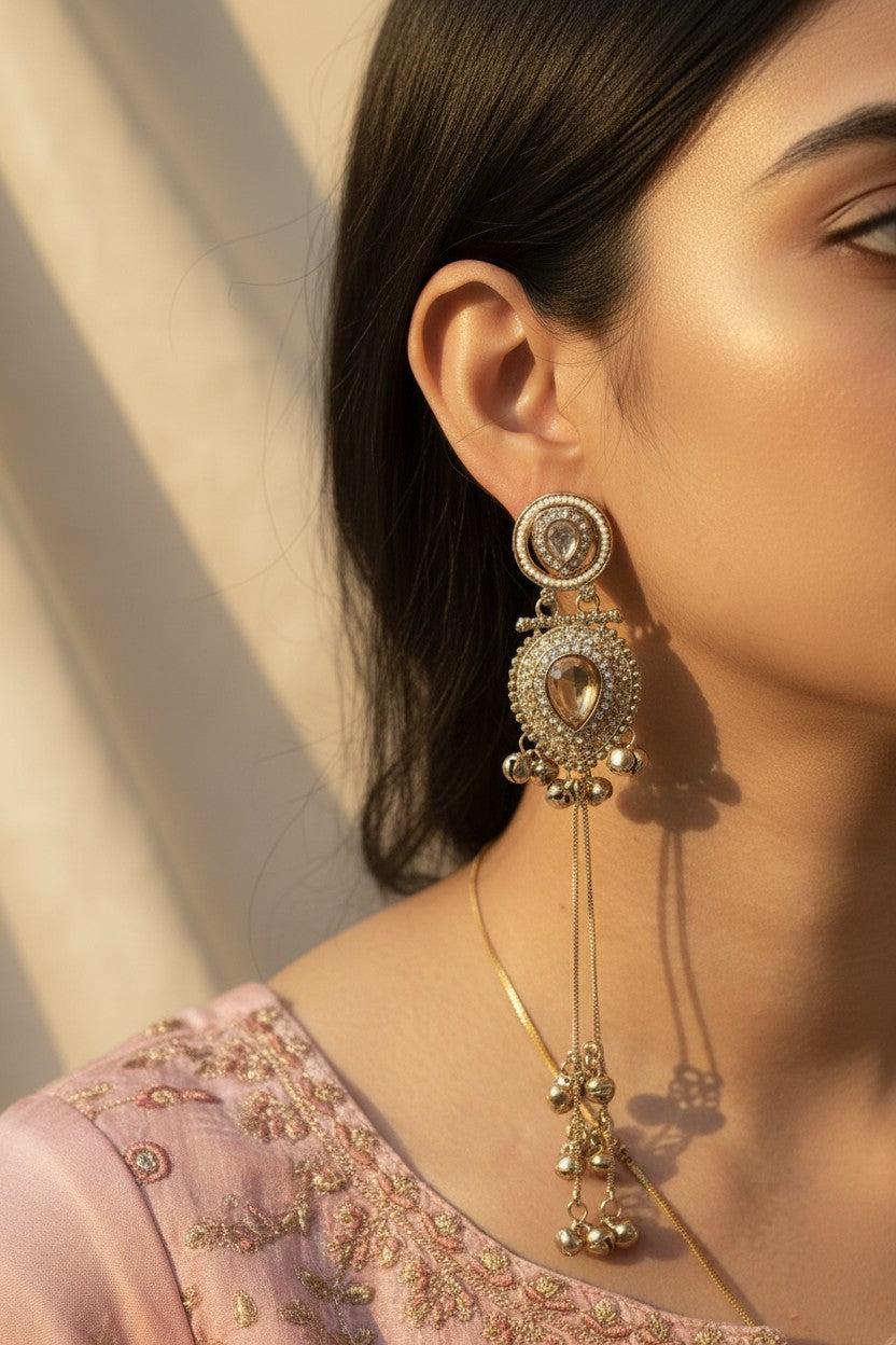 Ghungroo Tassel Earrings