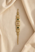 Antique Brass Heritage Medallion Bracelet